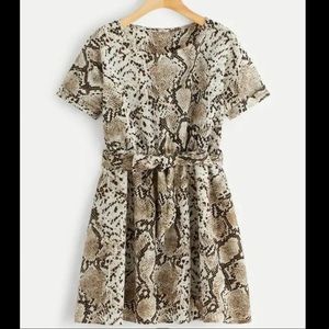 Snakeskin Dress